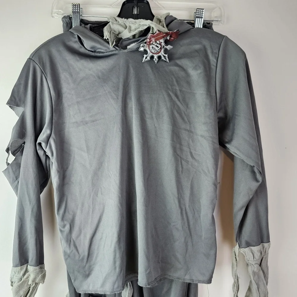 Incharacter Zombie Ninja Warrior Skeleton Childrens Halloween‎ Costume Size 12